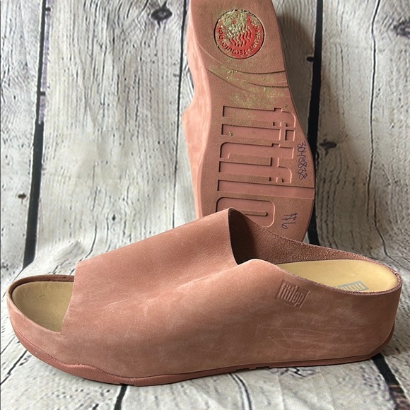 Fitflop Pink Mules & Clogs Comfortable Slip-On - Picture 6 of 12